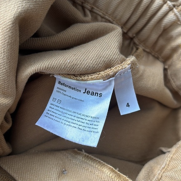 Reformation | Kendall Boiler Suit Jumpsuit Deserttan size 4 - Picture 13 of 16